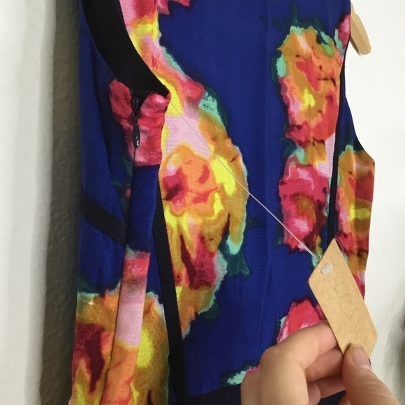 NWT Rachel Roy Multicolor Sheath Dress - Picture 8 of 8